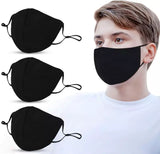 Black Washable Mask