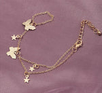 Butterfly Star Wrist Bracelet